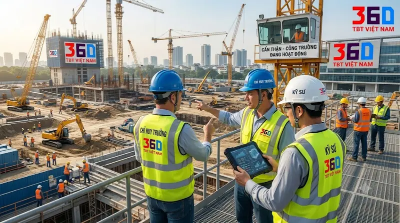 Quản lý thi công xây dựng tại công trường