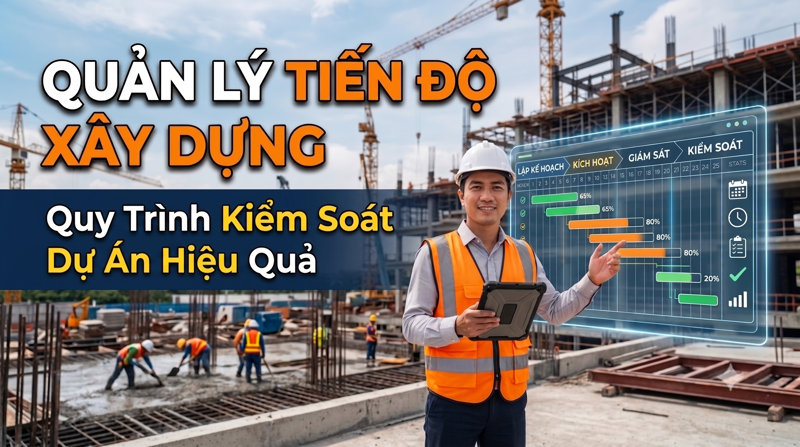 Quản Lý Tiến Độ Xây Dựng: Quy Trình Kiểm Soát Dự Án Hiệu Quả