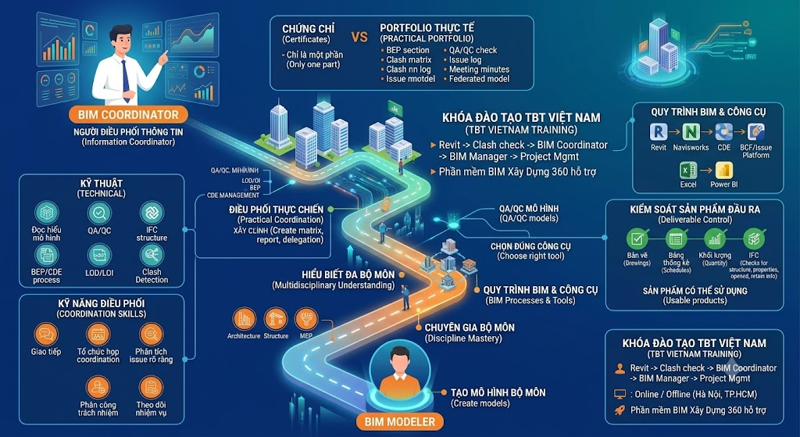 Khóa đào tạo BIM Coordinator tại TBT Việt Nam