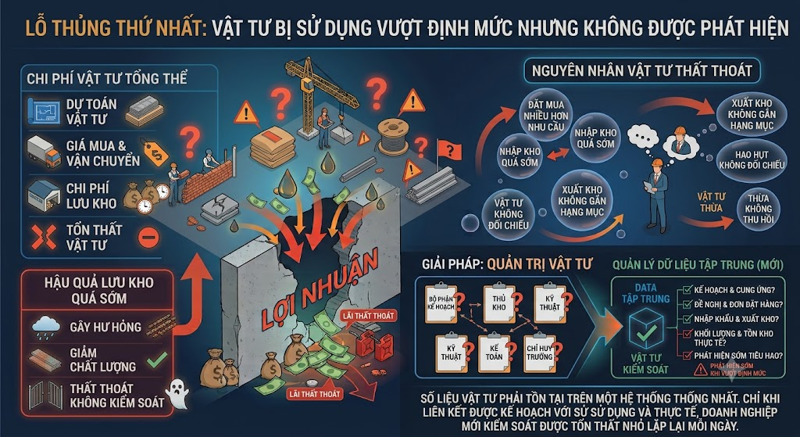 Lỗ thủng thứ hai: Nhân công có mặt nhưng năng suất không được kiểm soát