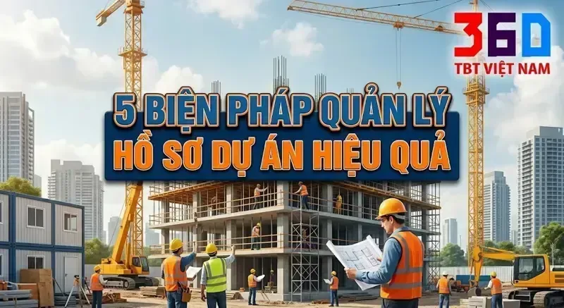 5 biện pháp quản lý hồ sơ dự án