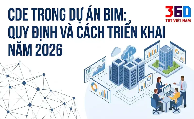 CDE trong dự án BIM: Quy định và cách triển khai mới 2026