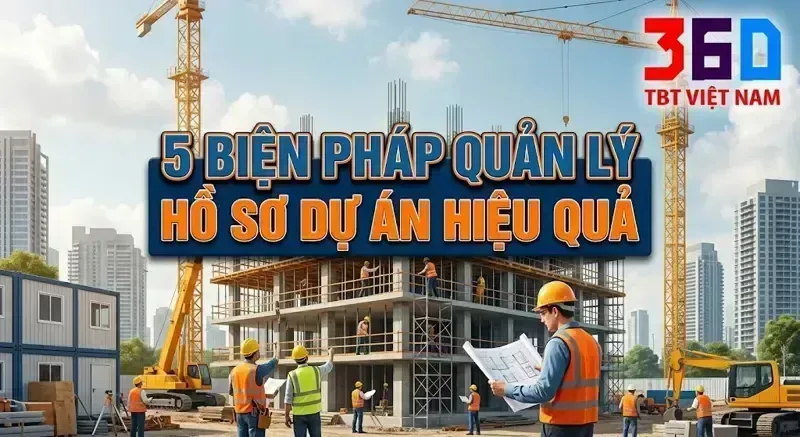 5 biện pháp quản lý hồ sơ dự án