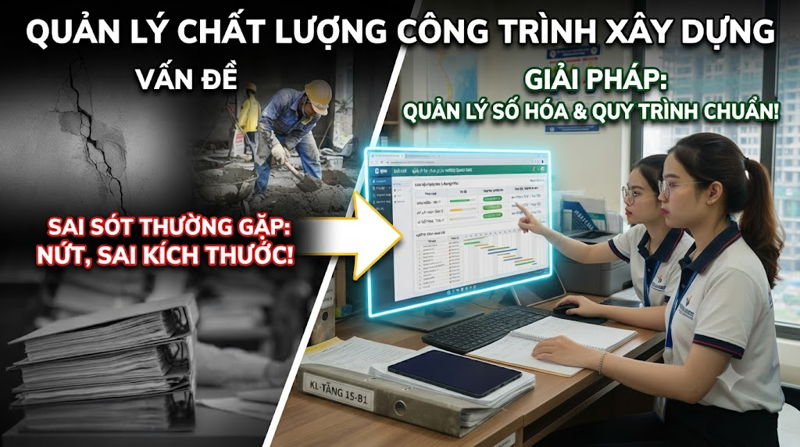Quản lý chất lượng công trình xây dựng: Thực trạng và giải pháp