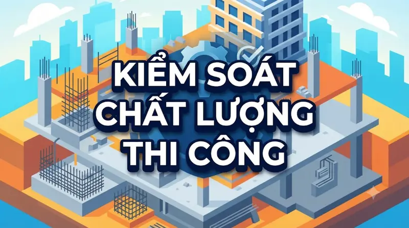 Quy trình kiểm soát chất lượng thi công xây dựng từ A–Z